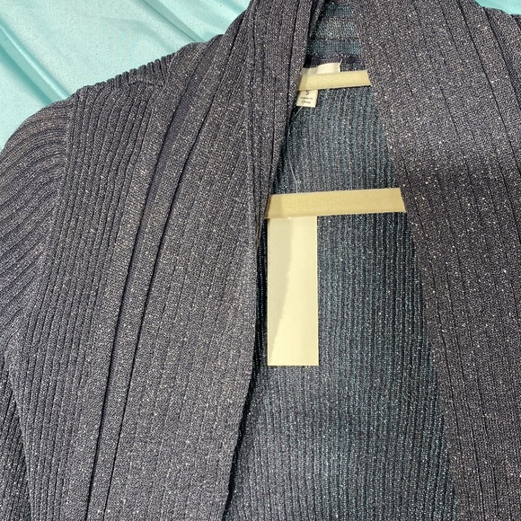 NWT subtle sparkle cardigan size S - Picture 2 of 3